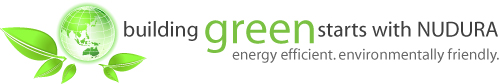 Building green starts with NUDURA. Nudura products are energy efficient and environmental friendly.