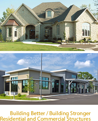 Building better and stronger with Nudura insulated concrete forms. Concrete forms for residential and commercial structure.